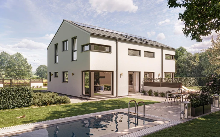 Schwabenhaus - Musterhaus Solitaire Generationenhäuser 