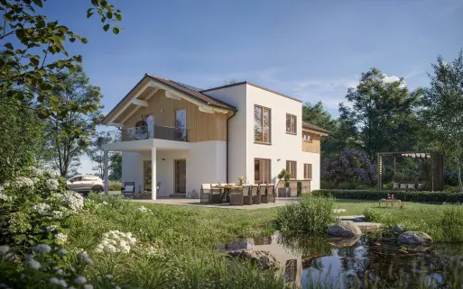 Schwabenhaus - Musterhaus Solitaire Generationenhäuser 