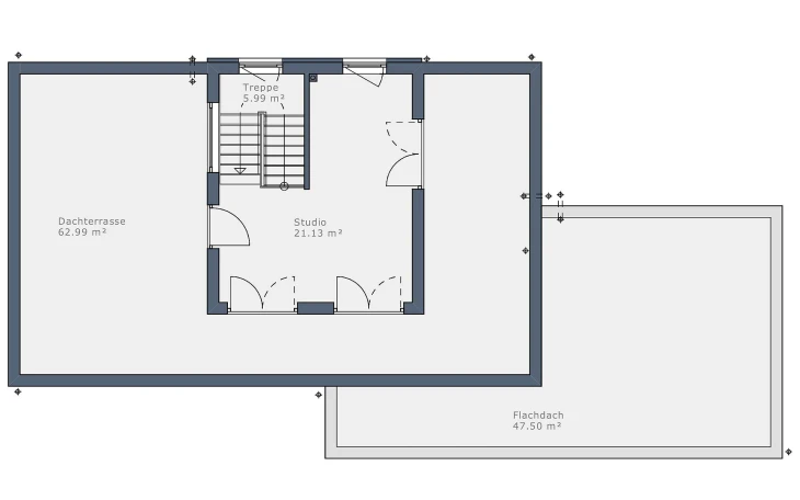 Schwabenhaus - Musterhaus Solitaire-B-90 E5 Obergeschoss