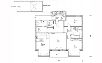 Grundriss Stadtvilla / Villa Brunnthal von Sonnleitner