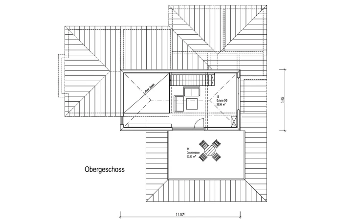 Sonnleitner - Musterhaus Freilinger Obergeschoss