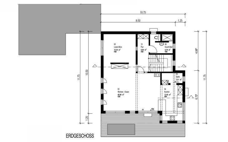 Sonnleitner - Musterhaus Hegger Erdgeschoss