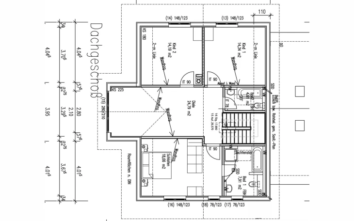 Sonnleitner - Musterhaus Mailinger Dachgeschoss