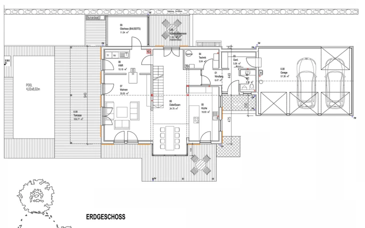 Sonnleitner - Musterhaus Niederhofer Erdgeschoss