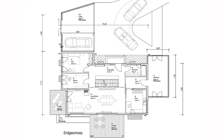 Sonnleitner - Musterhaus Oberndorf Erdgeschoss