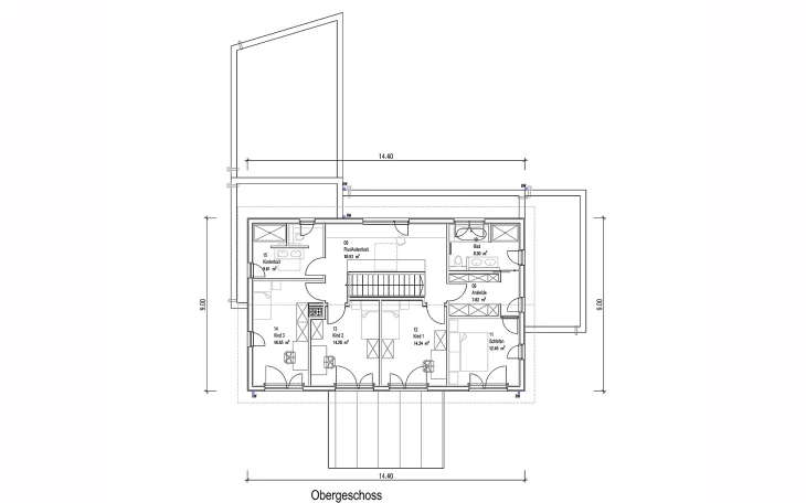 Sonnleitner - Musterhaus Oberndorf Obergeschoss