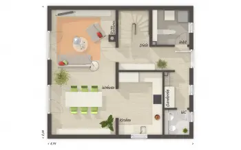 Grundriss Familienhaus Raumwunder 100 von Town & Country Haus