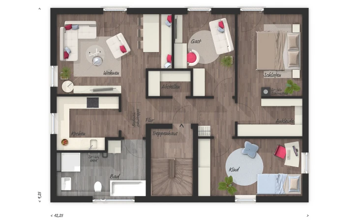 Town & Country Haus - Musterhaus Flair 180 Duo Dachgeschoss