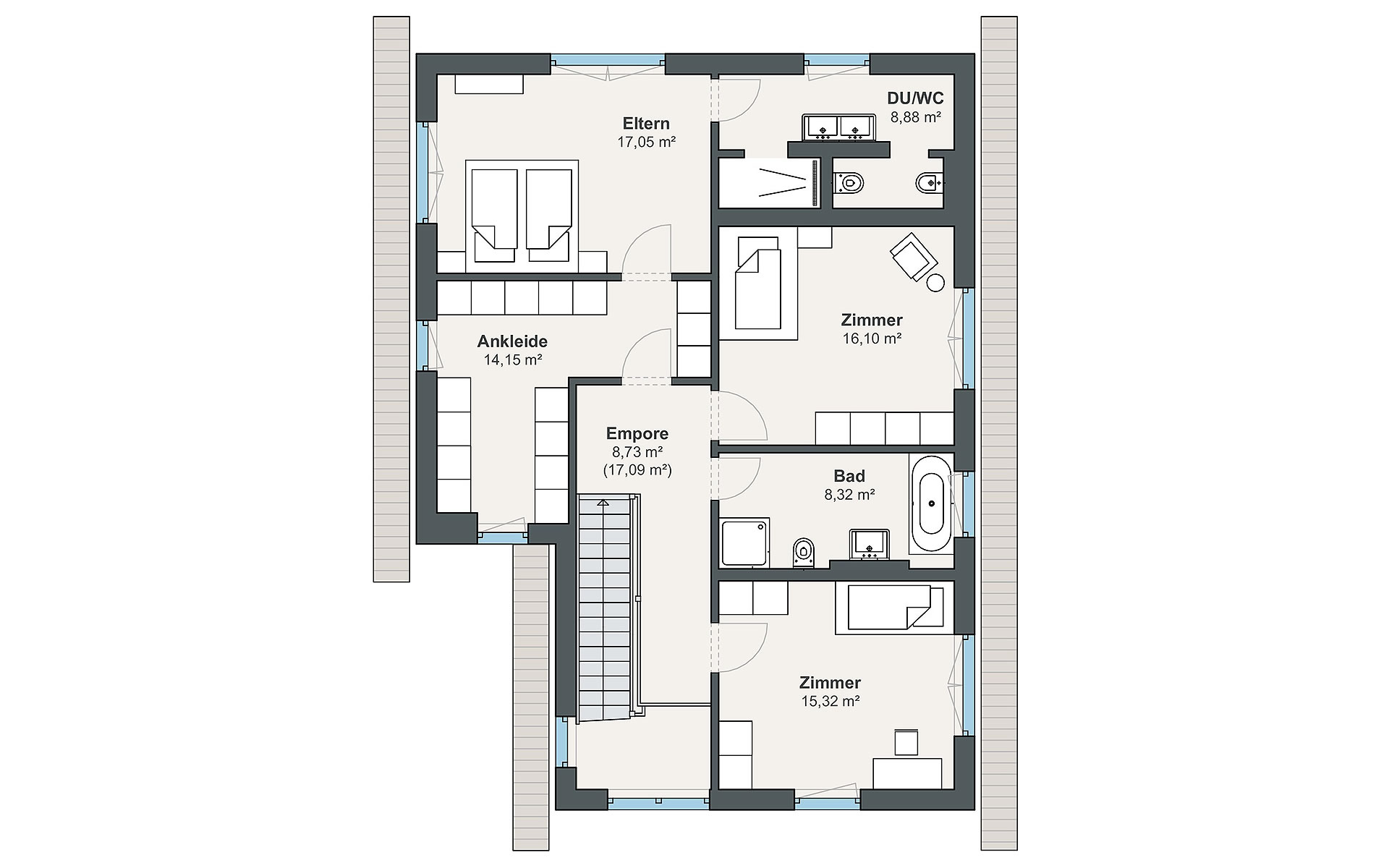 Dachgeschoss Individual (Greve) von WeberHaus GmbH & Co. KG