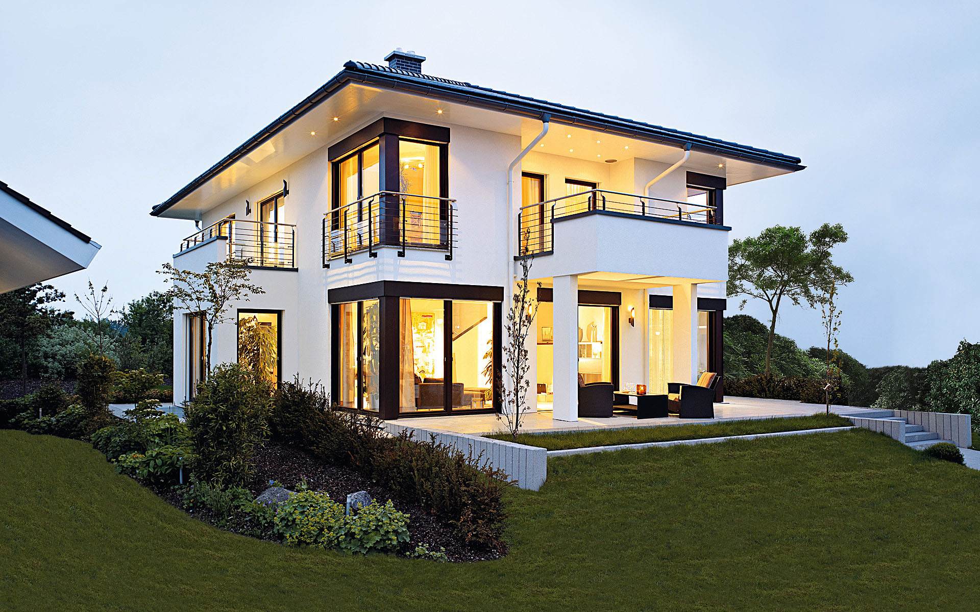 Musterhaus Fertighaus Stadtvilla (AH München) von WeberHaus GmbH & Co. KG