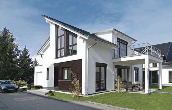 Musterhaus Wohnbeispiele Grundrisse Aller Haustypen Hausbau