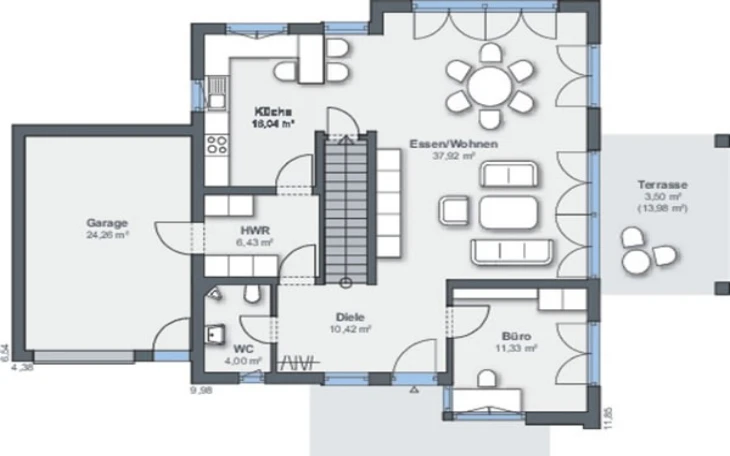 WeberHaus - Musterhaus Offenburg (AH) Erdgeschoss