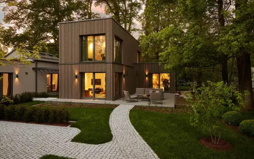 WeberHaus - Musterhaus Option mit Anbaumodul