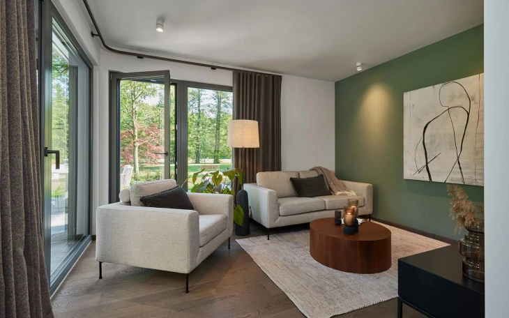 WeberHaus - Musterhaus Option Bungalow mit Satteldach offen bis First