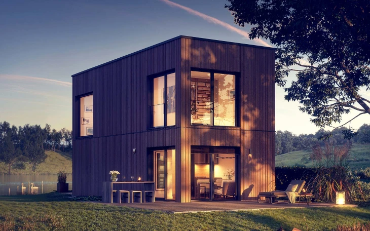 WeberHaus - Musterhaus Option zweigeschossig