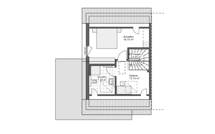 White&Black - Musterhaus White&Black 100 Basic C2 Obergeschoss