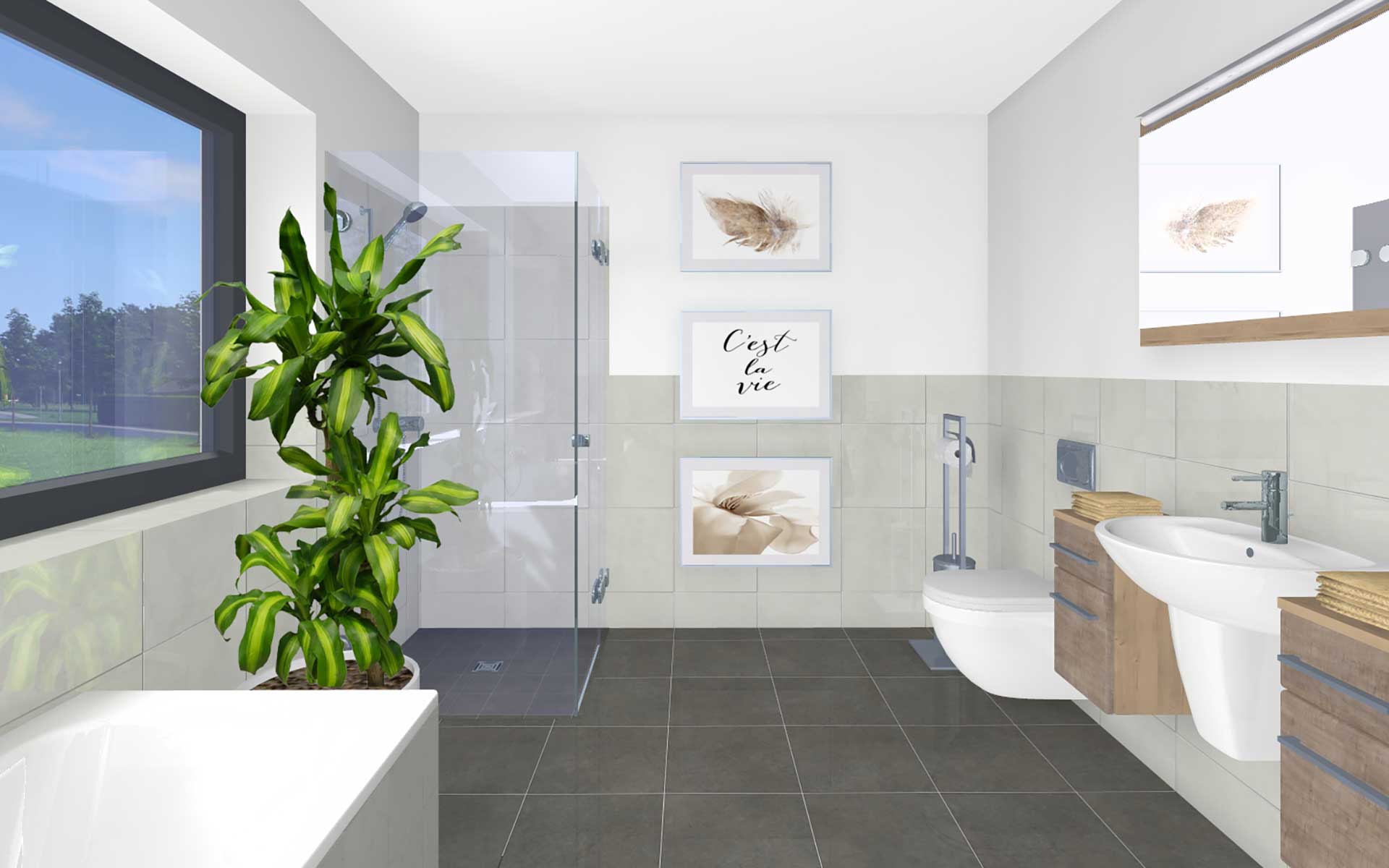 Edition D 134 Doppelhaushälfte von Wolf-Haus-GmbH