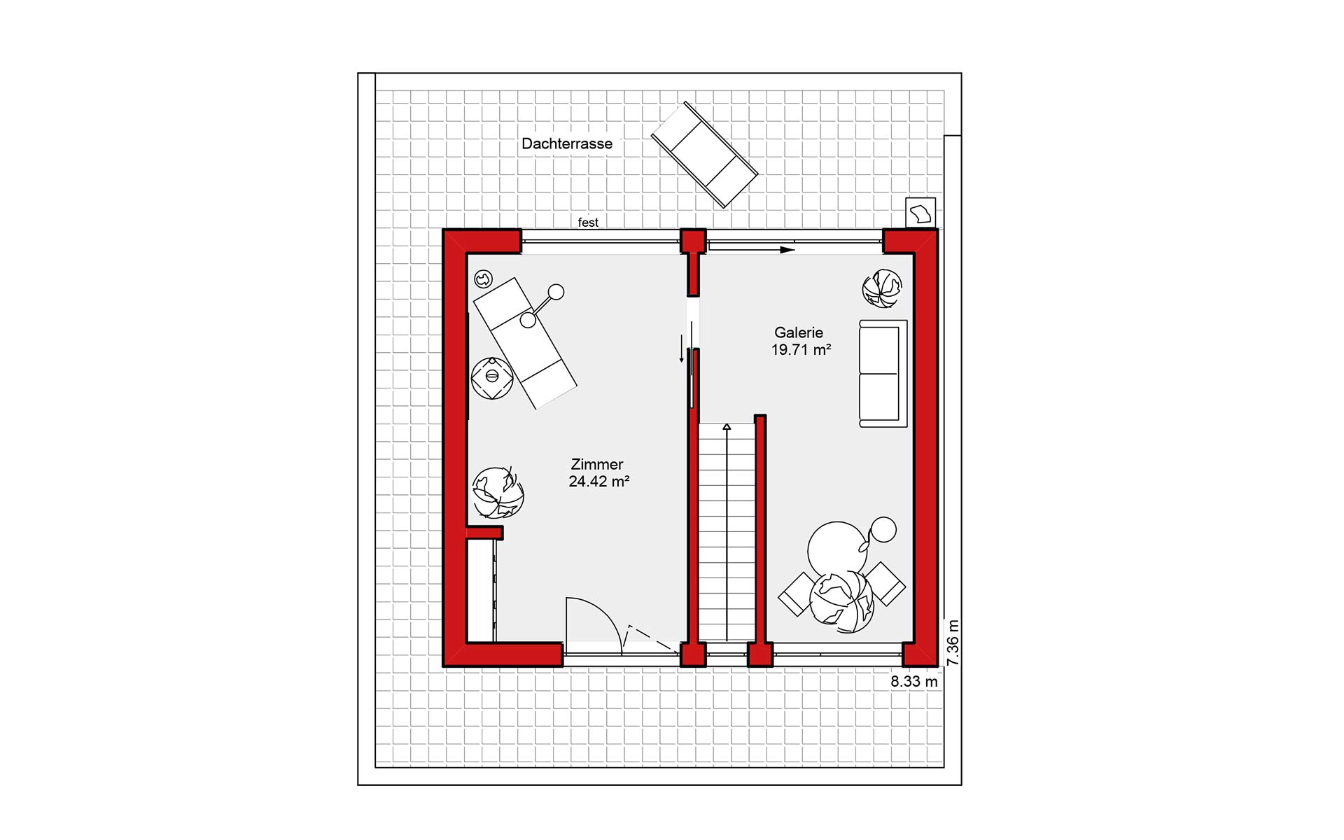 Dachgeschoss Edition S 239 von Wolf-Haus-GmbH