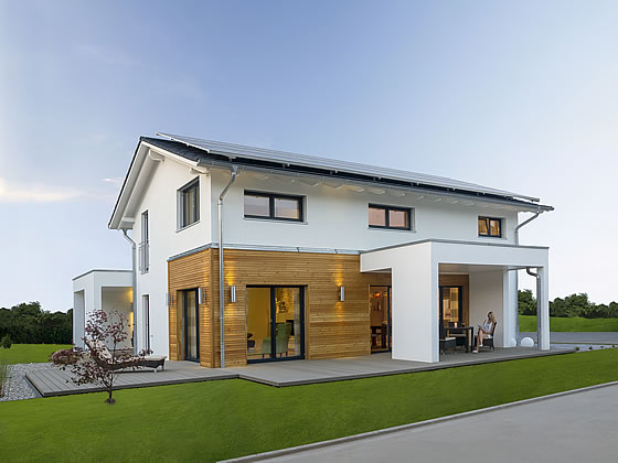 Fertighäuser von Haas Fertigbau, wie das Basic Line Jubilée XL PLUS, zeichnen sich durch eine sehr gute Produktleistung und Kundenkommunikation aus - das bestätigt eine aktuelle Studie von FOCUS MONEY. Foto: Haas Fertighäuser von Haas Fertigbau, wie das Basic Line Jubilée XL PLUS, zeichnen sich durch eine sehr gute Produktleistung und Kundenkommunikation aus - das bestätigt eine aktuelle Studie von FOCUS MONEY. Foto: Haas