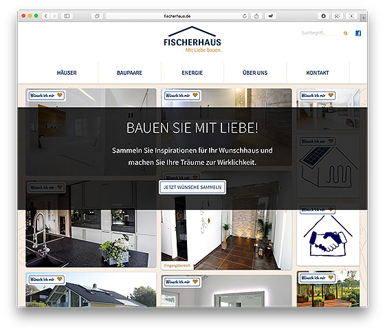 FischerHaus: Neuer Internetauftritt informiert schöner und schneller