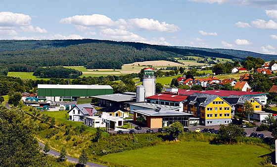 Werksansicht in Kalbach-Uttrichshausen. Foto: RENSCH HAUS