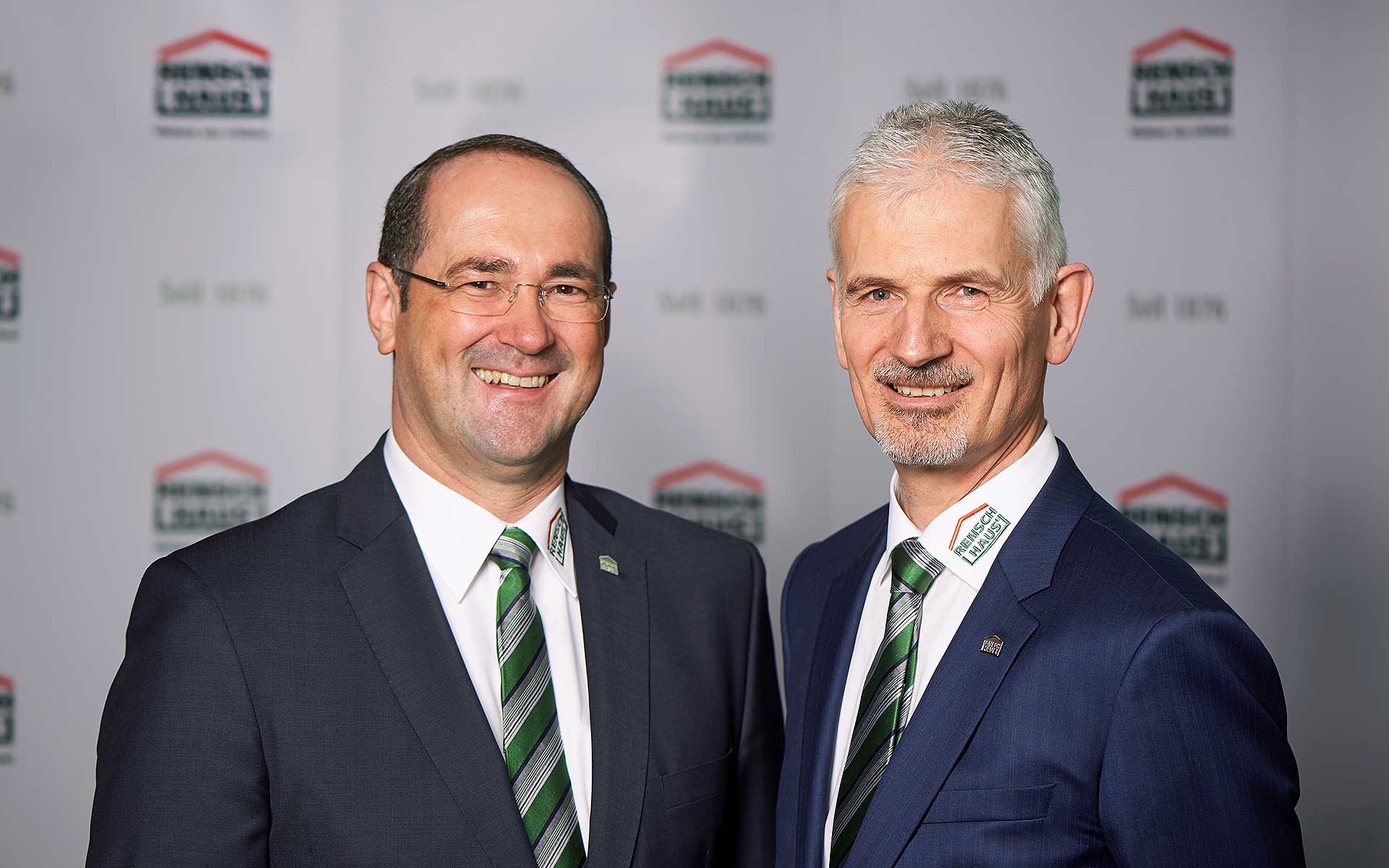 Geschäftsführer RENSCH-HAUS - Martin Rensch (rechts), Dirk Wolschke