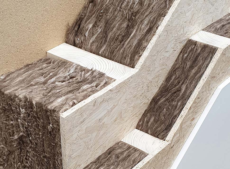 Die neue LUXHAUS Konstruktion erweitert die Climatic-Wand-Technologie und führt die Idee von 100% Wohlfühlklima konsequent fort. Grafik: LUXHAUS Die neue LUXHAUS Konstruktion erweitert die Climatic-Wand-Technologie und führt die Idee von 100% Wohlfühlklima konsequent fort. Grafik: LUXHAUS