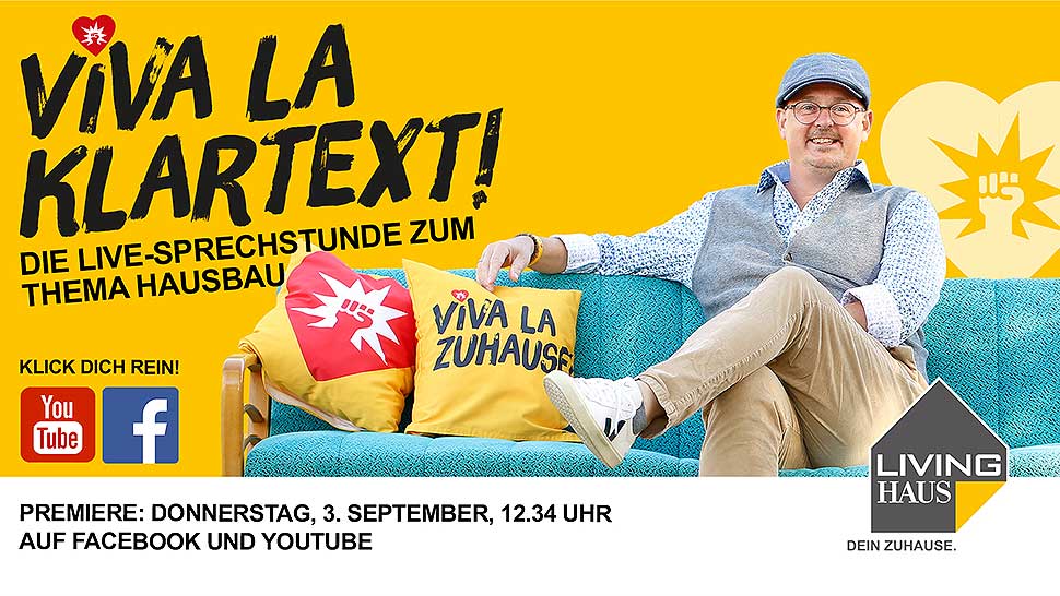 Peter Hofmann, Geschäftsführer von Living Haus, ist für „Viva la Klartext!“ unterwegs durch Deutschland. Foto: Living Haus