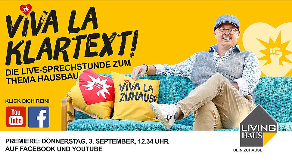 Peter Hofmann, Geschäftsführer von Living Haus, ist für „Viva la Klartext!“ unterwegs durch Deutschland. Foto: Living Haus Peter Hofmann, Geschäftsführer von Living Haus, ist für „Viva la Klartext!“ unterwegs durch Deutschland. Foto: Living Haus