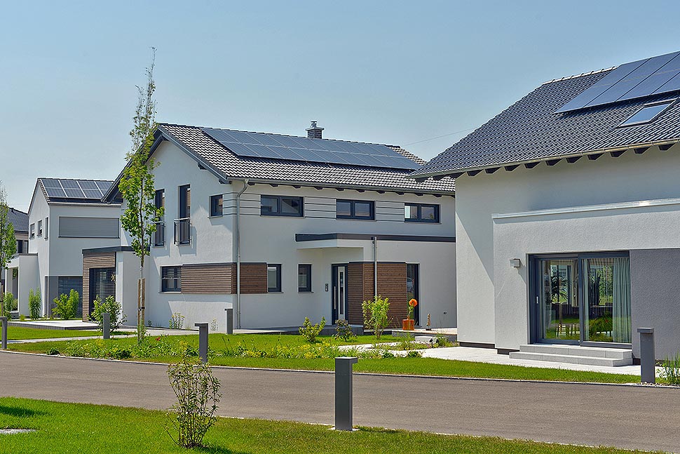 Holz-Fertighäuser haben Hochkonjunktur. Foto: BDF / Emiliyan Frenchev Holz-Fertighäuser haben Hochkonjunktur. Foto: BDF / Emiliyan Frenchev