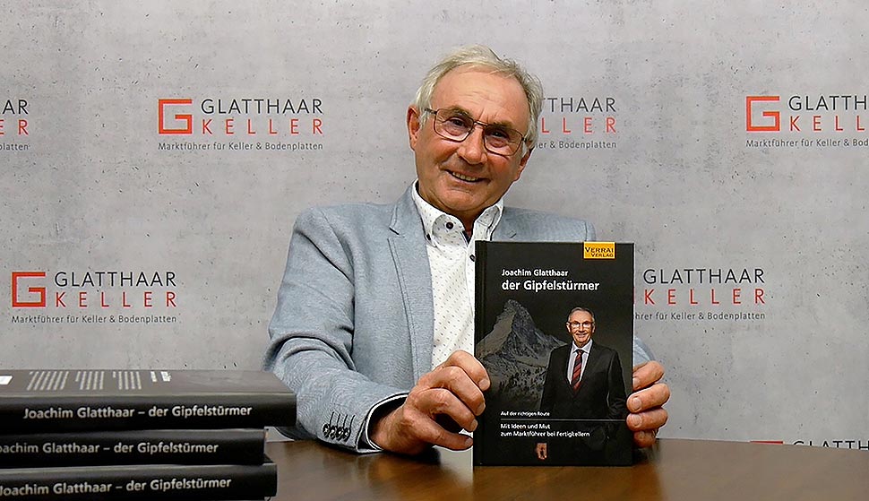 Joachim Glatthaar Der Gipfelstürmer, ISBN13: 978-3-948342-12-8 - Foto: Glatthaar Keller GmbH & Co. KG