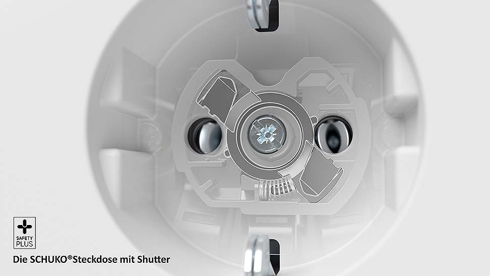 Versprechen für mehr Sicherheit: Alle Steckdosen, die mit „Safety Plus“ gekennzeichnet sind, erfüllen durch weitergehende konstruktive Maßnahmen die darüber hinaus gehenden erhöhten sicherheitsrelevanten Anforderungen der neu erschienenen Norm DIN VDE 0620:2021-02. Foto: Safety Plus Versprechen für mehr Sicherheit: Alle Steckdosen, die mit „Safety Plus“ gekennzeichnet sind, erfüllen durch weitergehende konstruktive Maßnahmen die darüber hinaus gehenden erhöhten sicherheitsrelevanten Anforderungen der neu erschienenen Norm DIN VDE 0620:2021-02. Foto: Safety Plus