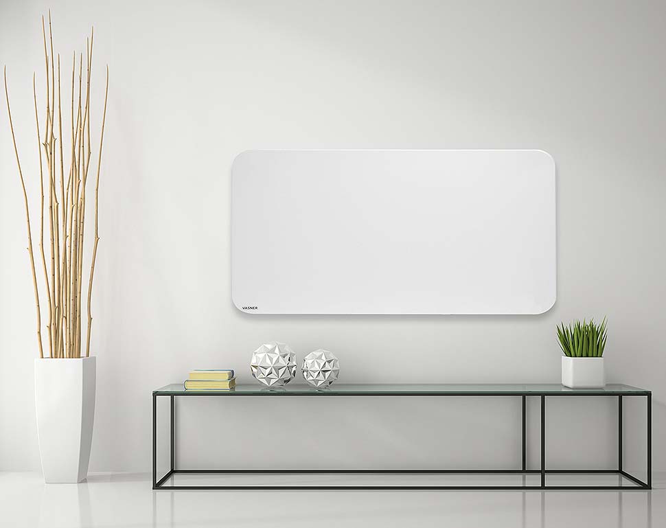 VASNER Citara M Plus Metall Infrarot Heizpaneel abgerundet. Bild: Dmitry Koksharov / Adobe Stock VASNER Citara M Plus Metall Infrarot Heizpaneel abgerundet. Bild: Dmitry Koksharov / Adobe Stock