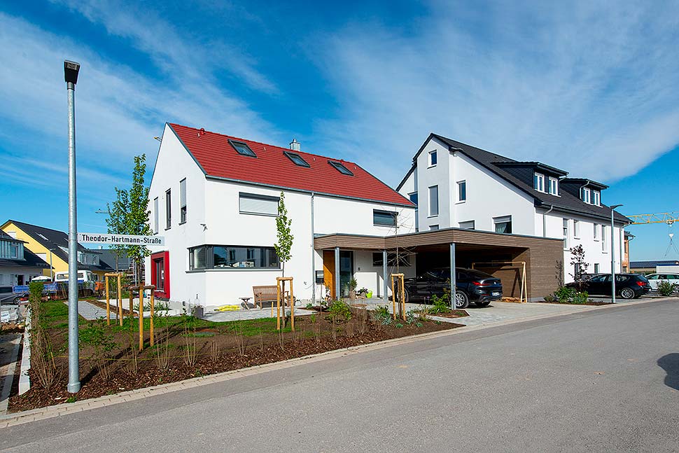Neubaugebiet in Schwäbisch Hall: 2.200 Euro hat der Quadratmeter Einfamilienhaus hier 2019 im Mittel gekostet. Foto: Bausparkasse Schwäbisch Hall Neubaugebiet in Schwäbisch Hall: 2.200 Euro hat der Quadratmeter Einfamilienhaus hier 2019 im Mittel gekostet. Foto: Bausparkasse Schwäbisch Hall