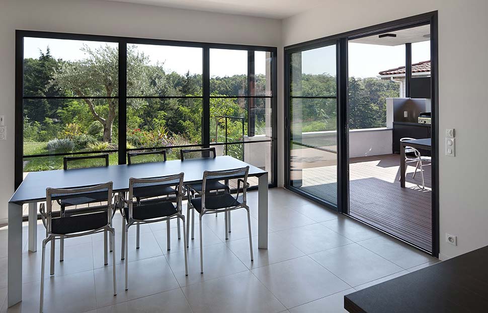 Hausbau-Tipp: Auf Aluminiumfenster setzen. Foto: ALUPROF