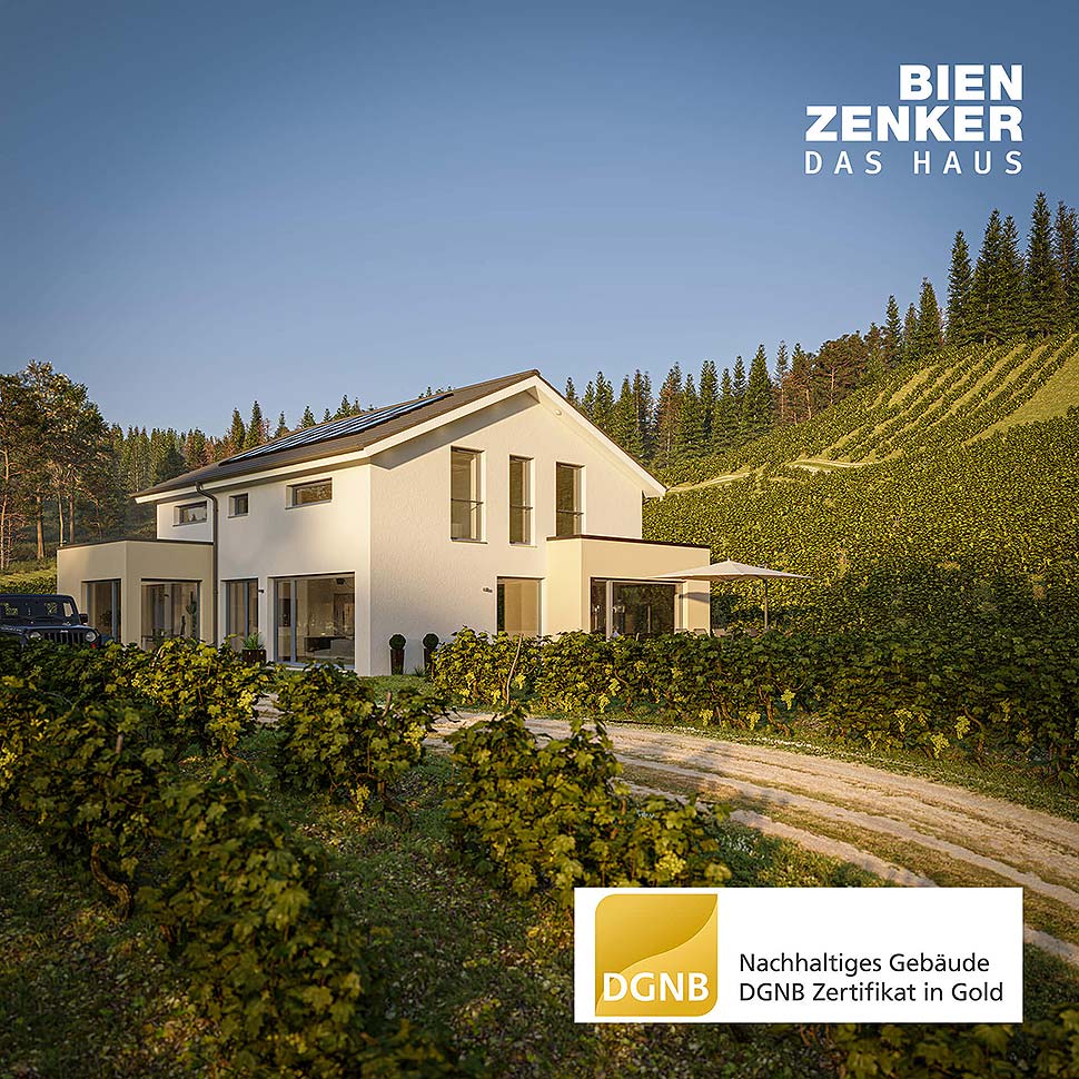 Häuser von Bien-Zenker sind zertifiziert nachhaltig. Foto: Bien-Zenker