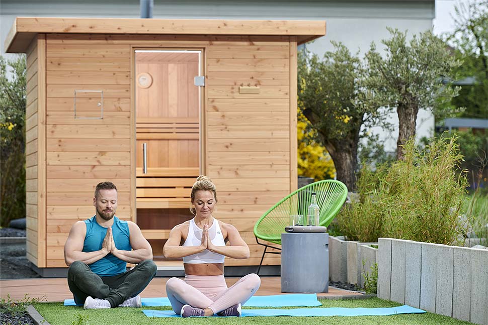Die Sauna zuhause hilft dabei, nachhaltig zu entspannen und neue Kräfte aufzutanken. Foto: Gütegemeinschaft Saunabau Die Sauna zuhause hilft dabei, nachhaltig zu entspannen und neue Kräfte aufzutanken. Foto: Gütegemeinschaft Saunabau