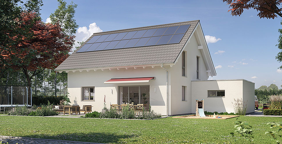 Bauherren von WeberHaus können vom neuen Förderprogramm Klimafreundlicher Neubau profitieren. Foto: WeberHaus