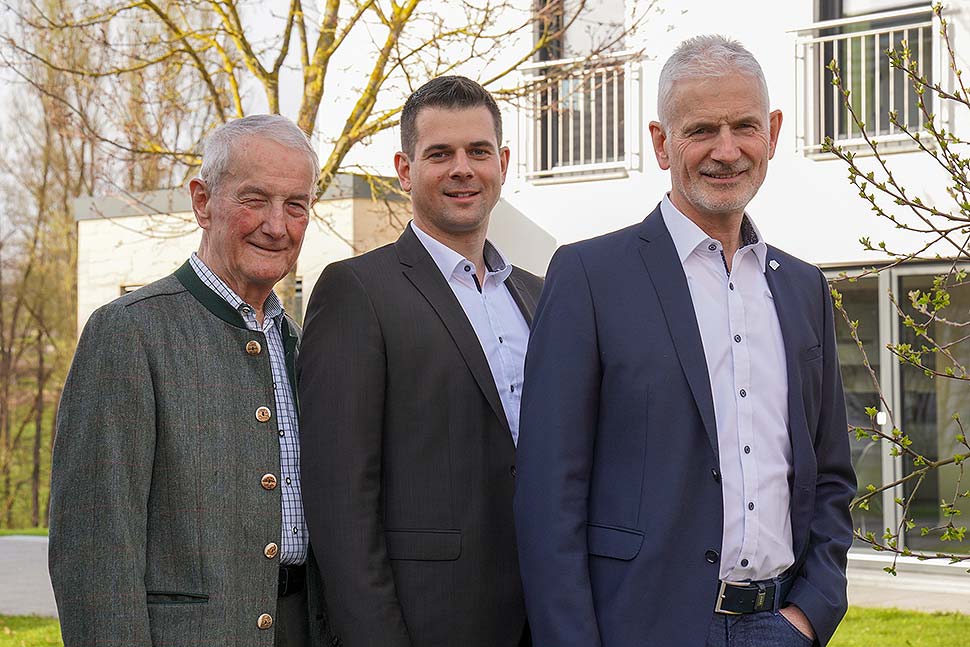 Drei Generationen Familie Rensch. v.l. Helmut Rensch, Daniel Rensch, Martin Rensch. Foto: RENSCH HAUS