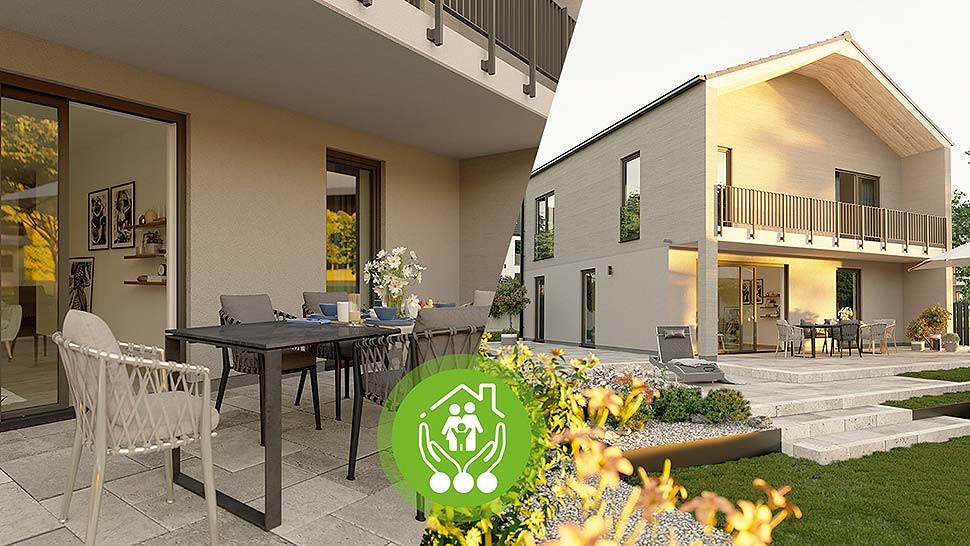 Die Novo Ausstattungsvariante von Town & Country Haus kann sich sehen lassen. Foto: T&C