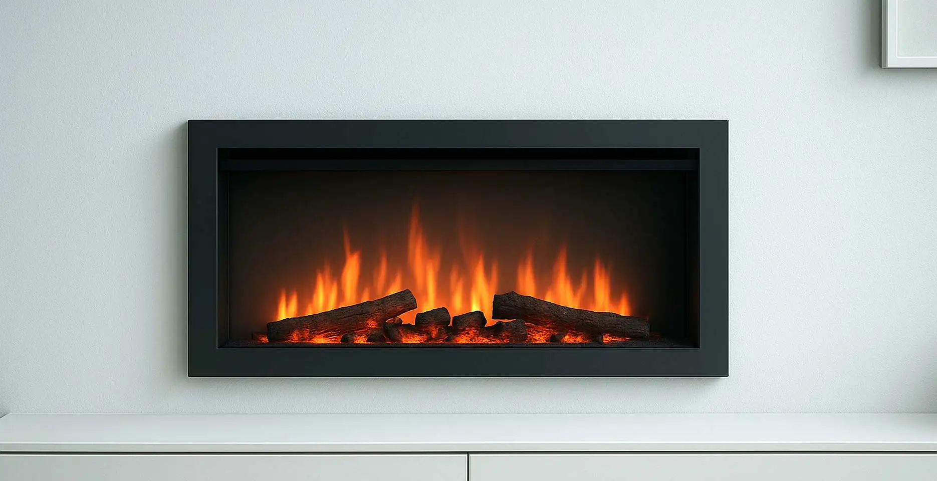Integration von elektrischen Kaminen in Fertighäusern. Foto: Bazoom AI