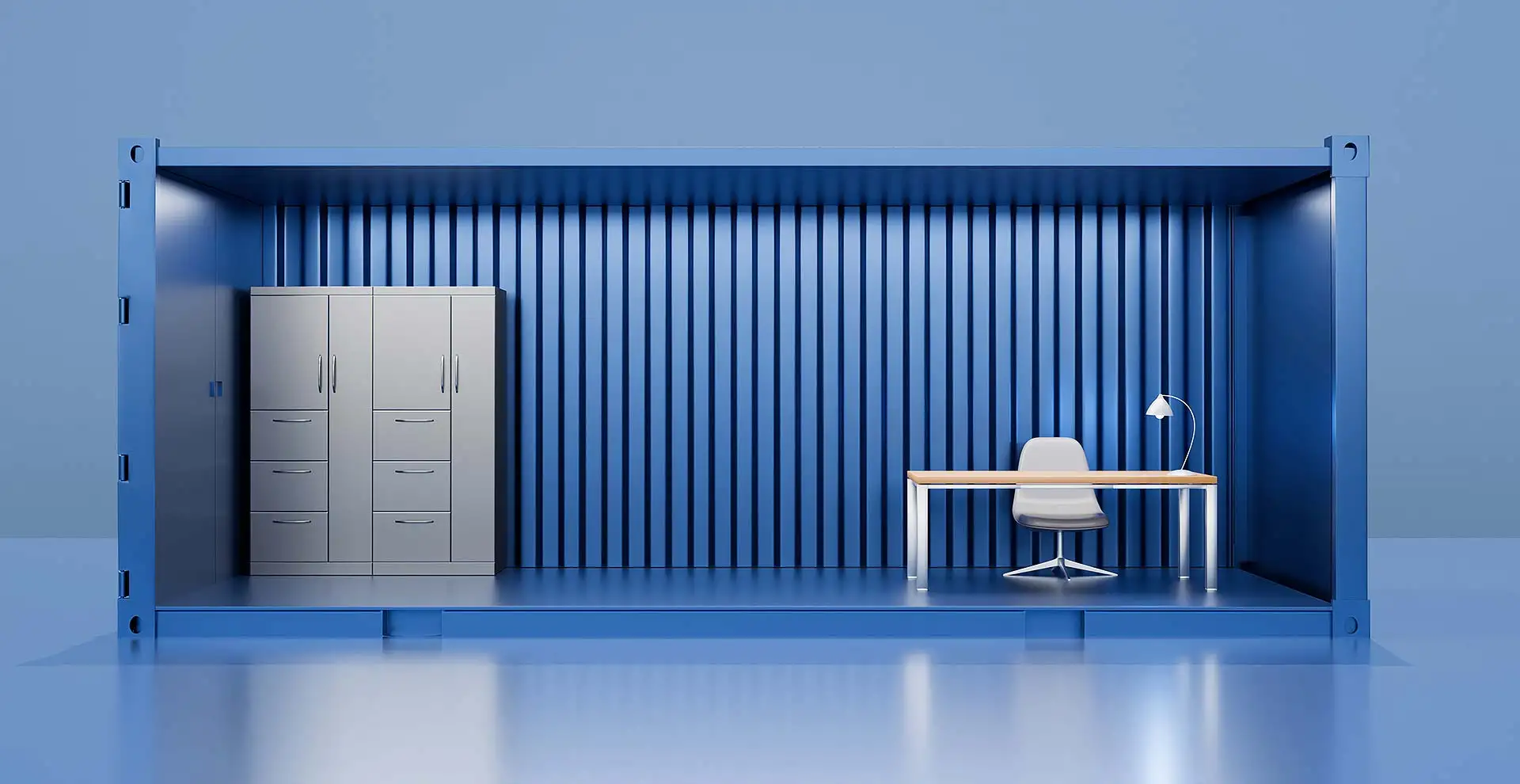 Zukunftsweisende Bürolandschaften: Flexible Container als Schlüssel zur optimalen Raumnutzung. Foto: taylanibrahim / iStock.com