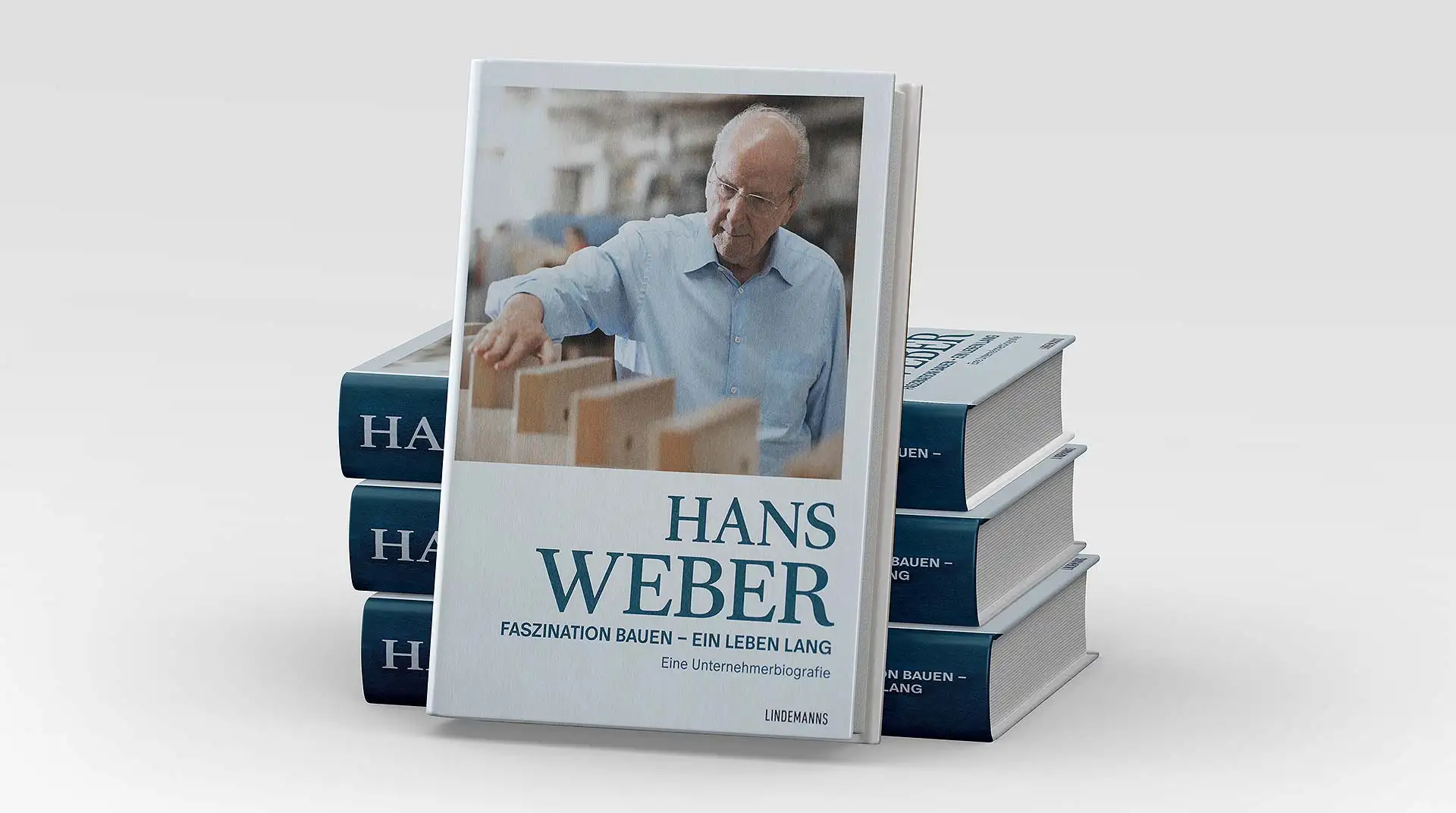 Die neue Unternehmerbiografie erz&auml;hlt die au&szlig;ergew&ouml;hnliche Lebensgeschichte von Hans Weber, Gr&uuml;nder und Vision&auml;r des Fertighausherstellers WeberHaus. Foto: WeberHaus