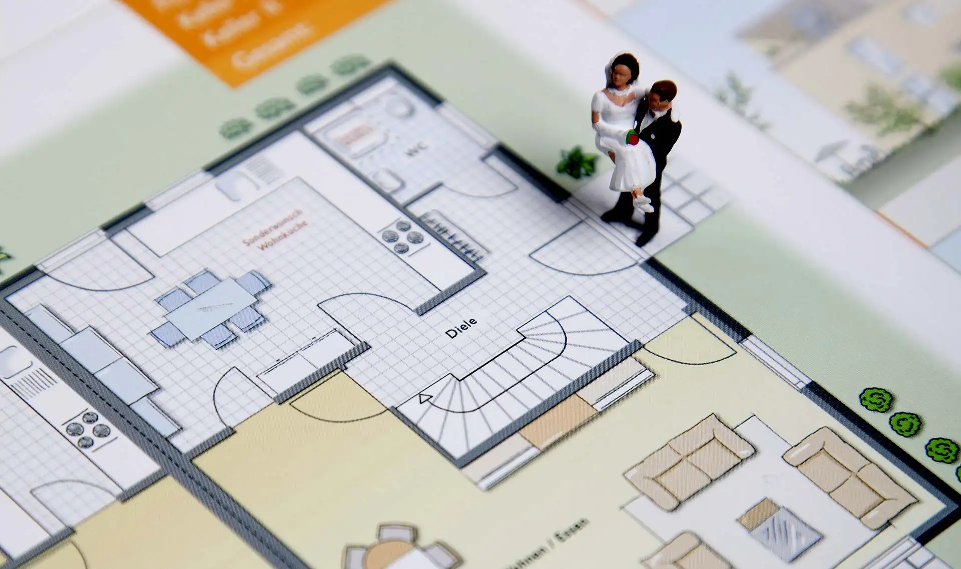 Fertighaus-Grundrisse im Vergleich: Modulare Planung oder individueller Architektenentwurf? Vor- und Nachteile, Kosten und Entscheidungshilfen im &Uuml;berblick. Foto: Baumann Foto / pixabay.com