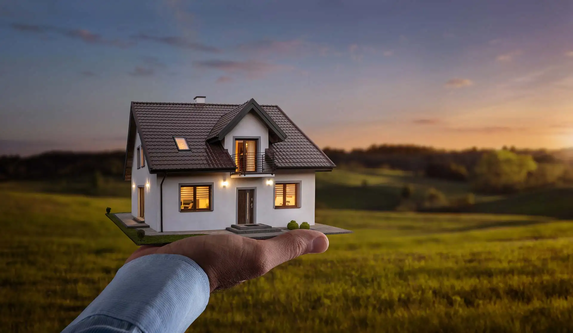 Grundst&uuml;ck planen beim Hausbau: Was Sie fr&uuml;h bedenken sollten. Foto: Nastco / iStock.com