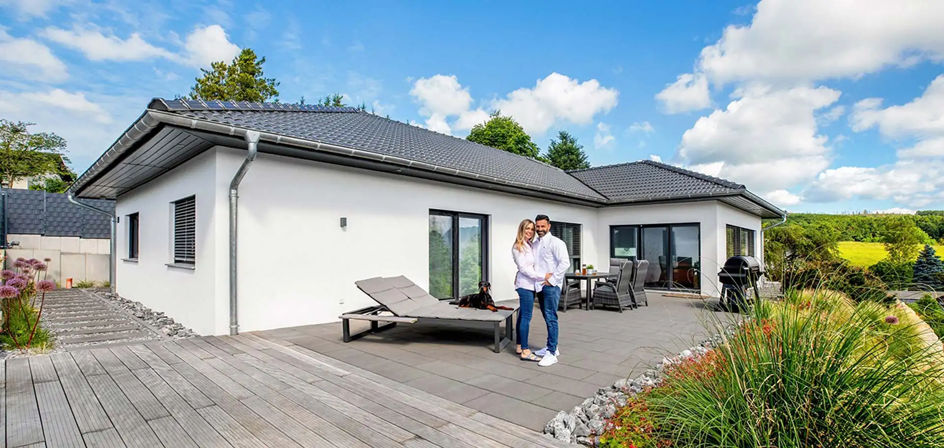 Bungalow Vintra von Fingerhut Haus. Foto: Fingerhut Haus
