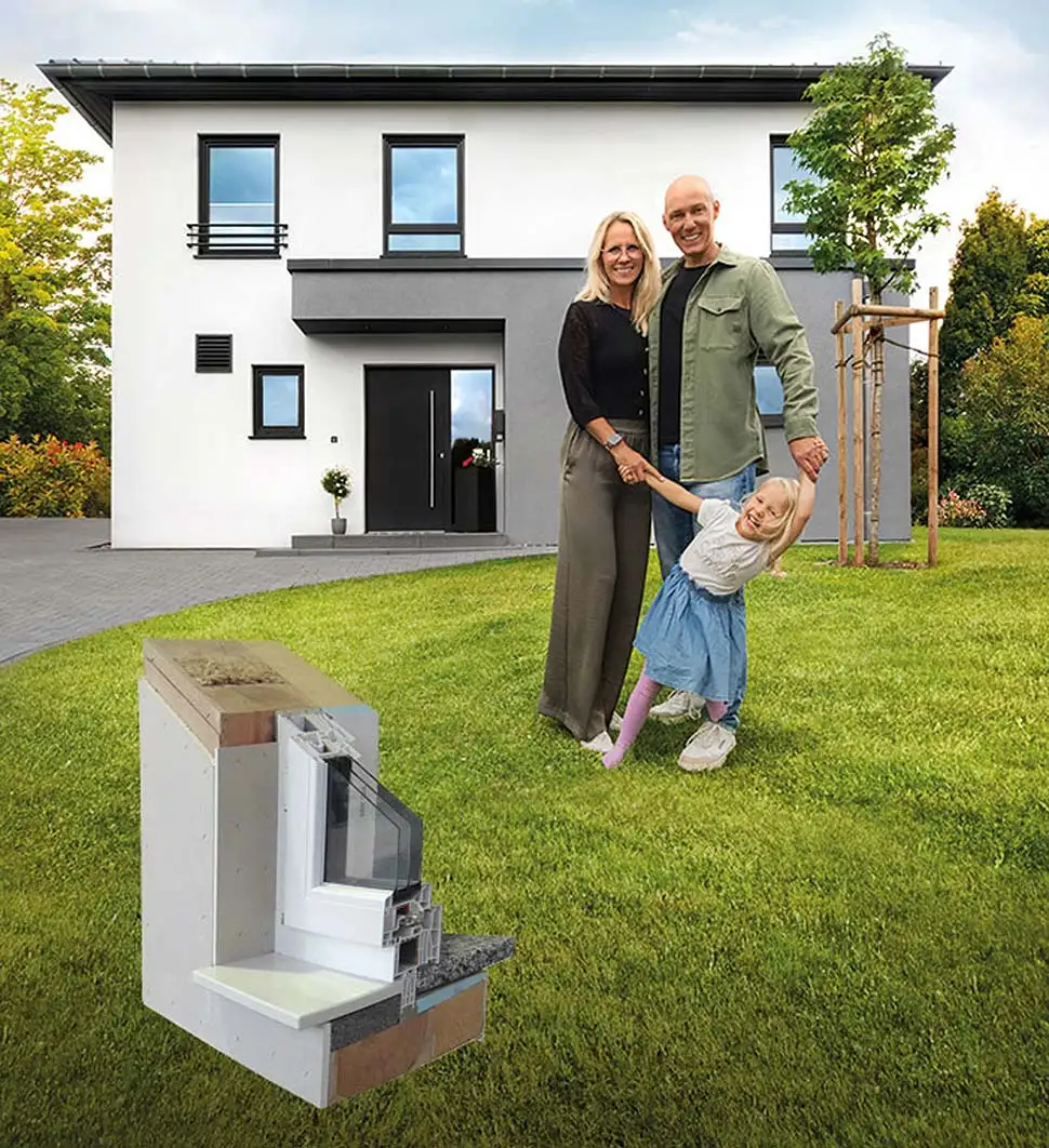 Fingerhut Haus setzt auf eine thermisch optimierte Geb&auml;udeh&uuml;lle. Foto: Fingerhut Haus