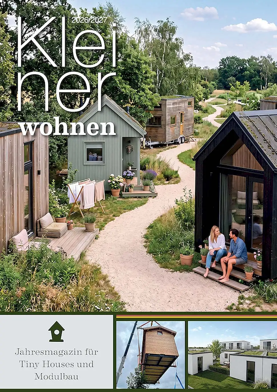 Magazin f&uuml;r kleine Wohnformen - Kleiner Wohnen 2026/2027 erschienen. Foto: Laible Verlagsprojekte